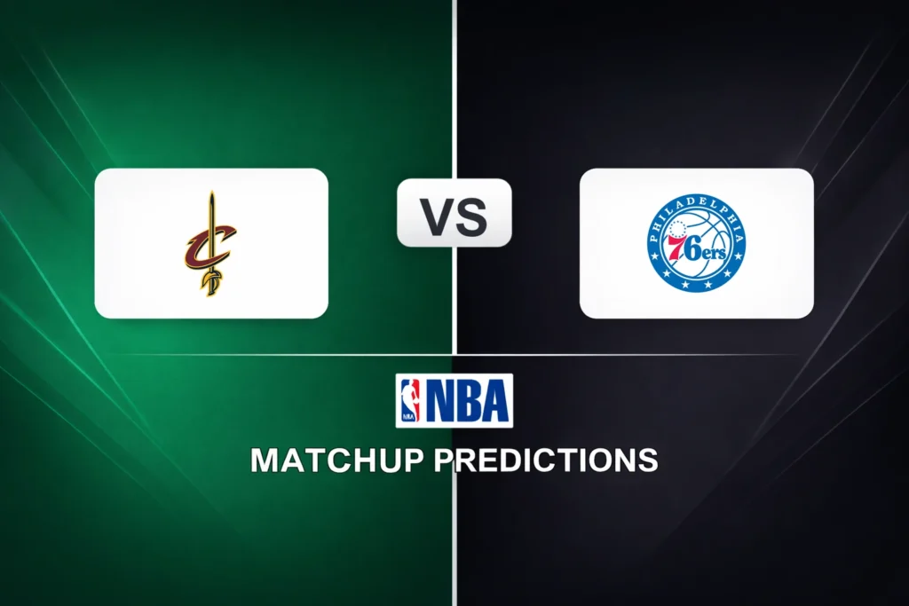 Cleveland Cavaliers vs Philadelphia 76 ers Prediction - NBA Game Preview, Picks, Player Props & Analysis