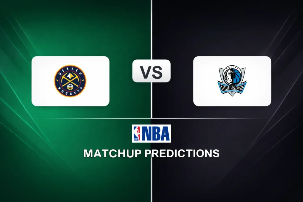 Denver Nuggets vs Dallas Mavericks Prediction - NBA Game Preview, Picks, Player Props & Analysis