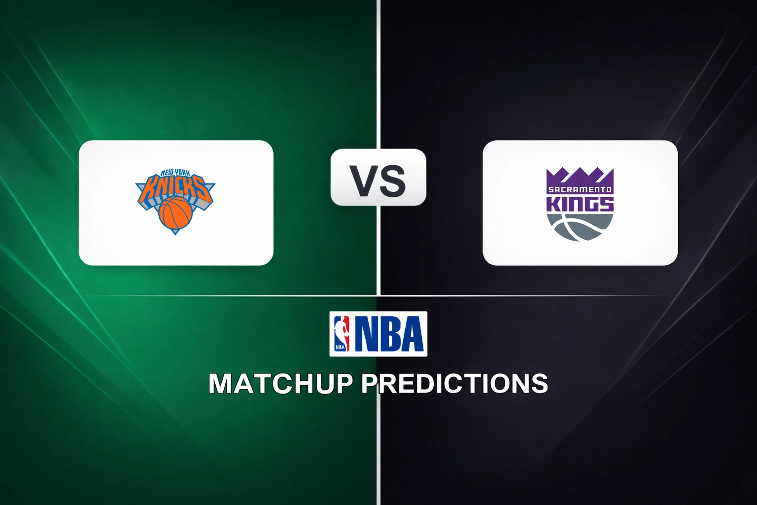 New York Knicks vs Sacramento Kings Prediction - NBA Game Preview, Picks, Player Props & Analysis