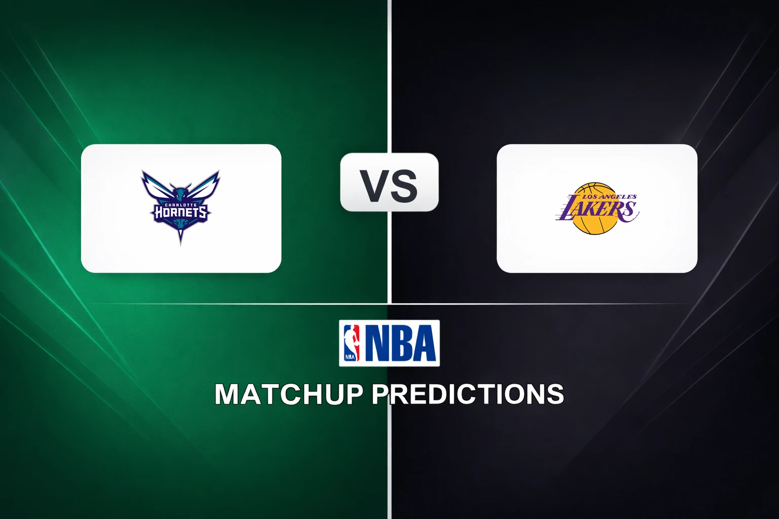 Charlotte Hornets vs Los Angeles Lakers Prediction - NBA Game Preview, Picks, Player Props & Analysis