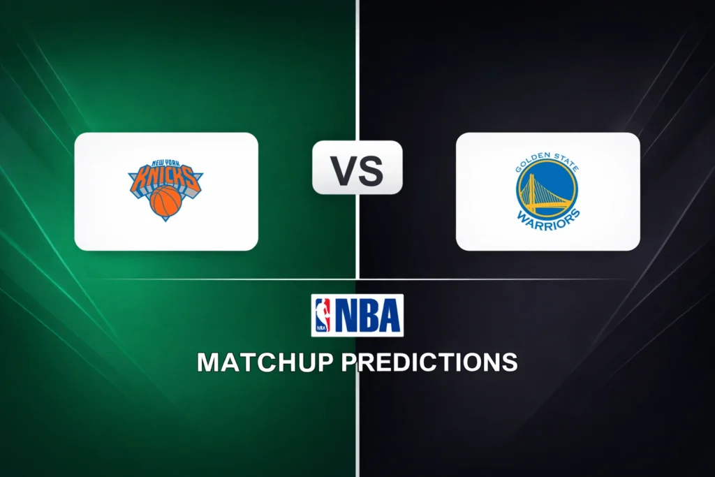 New York Knicks vs Golden State Warriors Prediction - NBA Game Preview, Picks, Player Props & Analysis