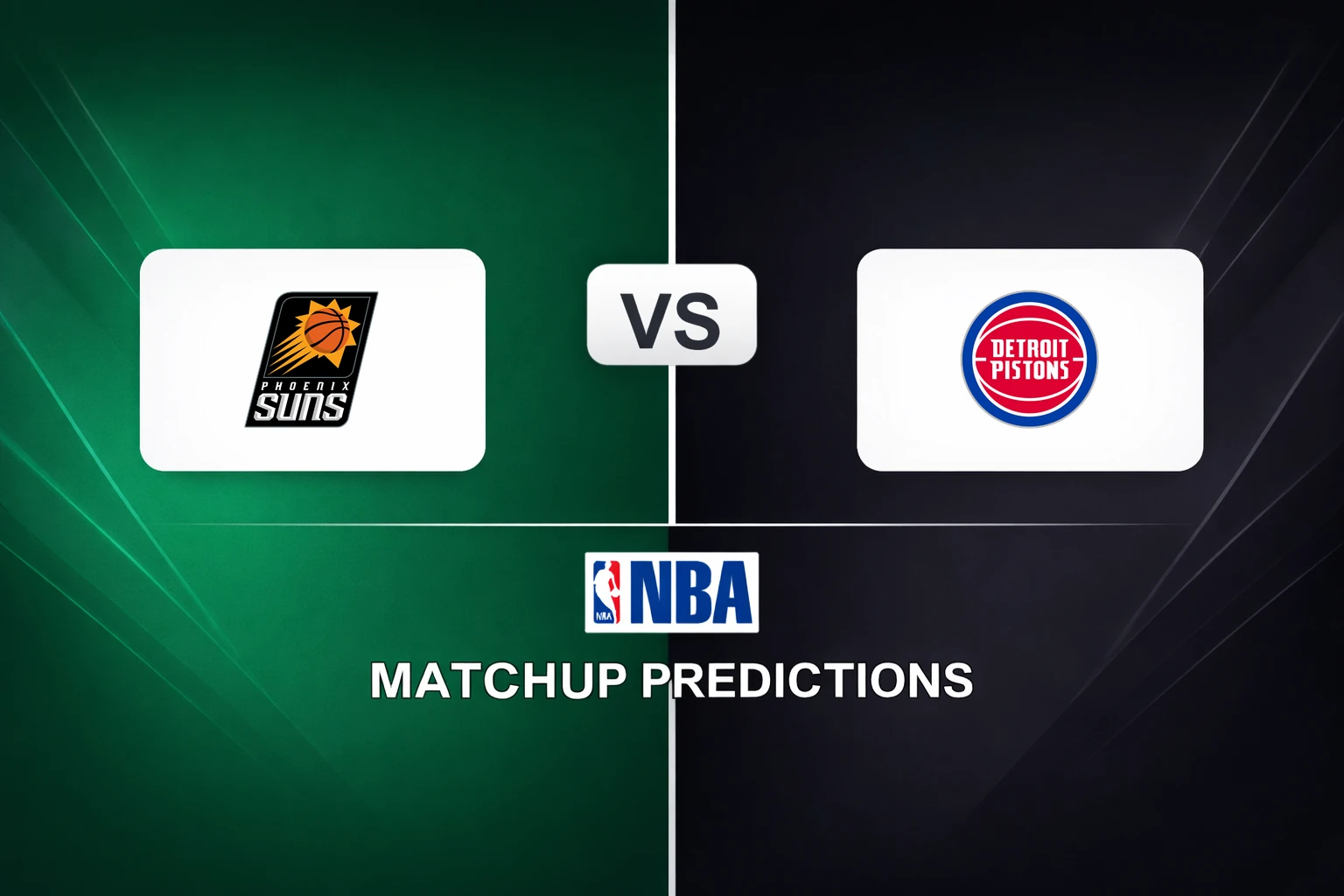 Phoenix Suns vs Detroit Pistons Prediction - NBA Game Preview, Picks, Player Props & Analysis