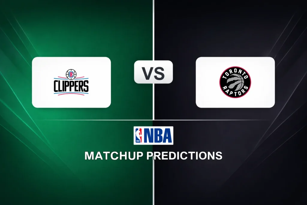 LA Clippers vs Toronto Raptors Prediction - NBA Game Preview, Picks, Player Props & Analysis