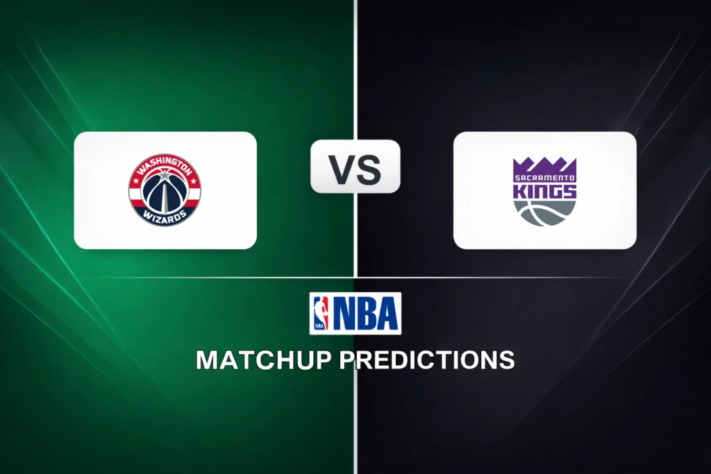 Washington Wizards vs Sacramento Kings Prediction - NBA Game Preview, Picks, Player Props & Analysis