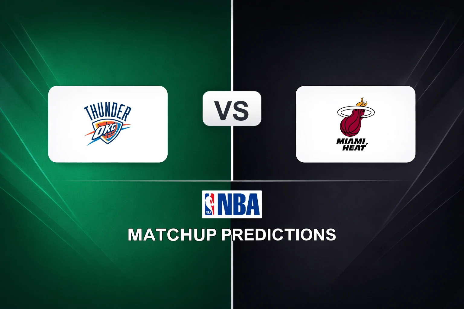 Oklahoma City Thunder vs Miami Heat Prediction - NBA Game Preview, Picks, Player Props & Analysis