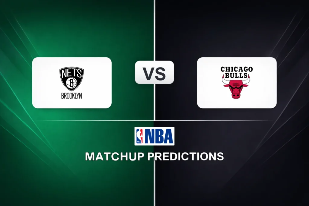 Brooklyn Nets vs Chicago Bulls Prediction - NBA Game Preview, Picks, Player Props & Analysis