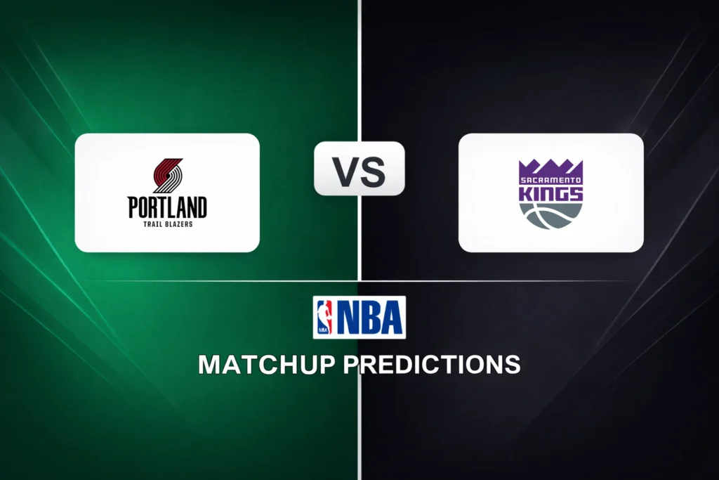 Portland Trail Blazers vs Sacramento Kings Prediction - NBA Game Preview, Picks, Player Props & Analysis