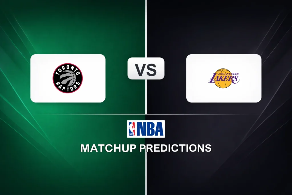 Toronto Raptors vs Los Angeles Lakers Prediction - NBA Game Preview, Picks, Player Props & Analysis