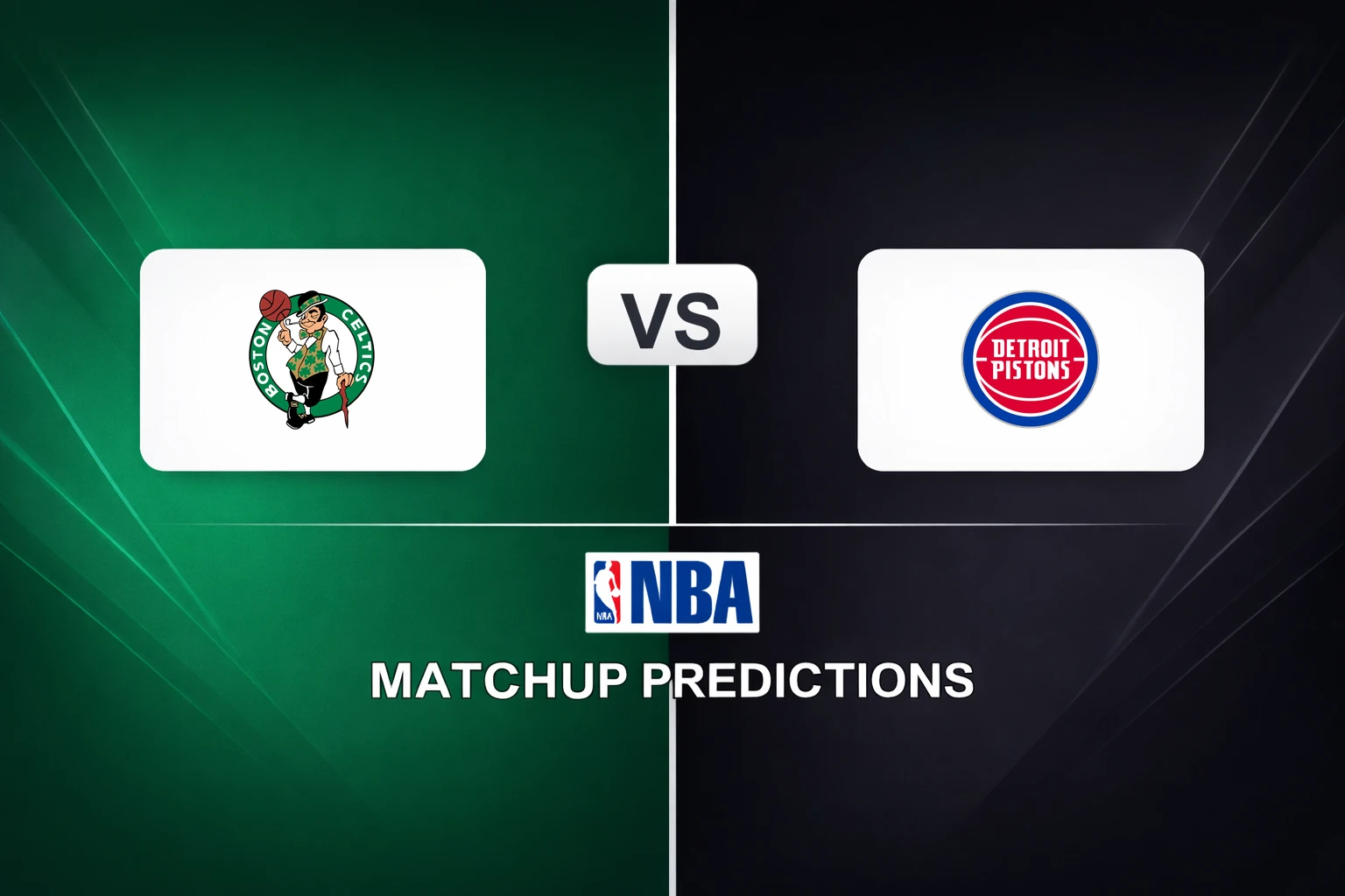 Boston Celtics vs Detroit Pistons Prediction - NBA Game Preview, Picks, Player Props & Analysis