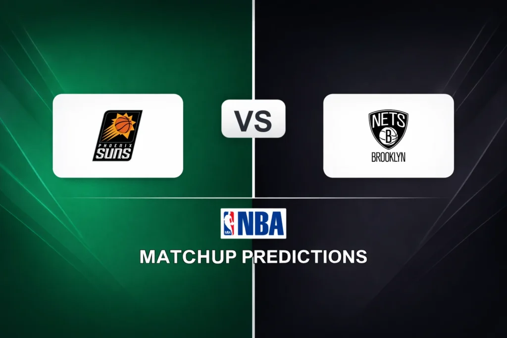Phoenix Suns vs Brooklyn Nets Prediction - NBA Game Preview, Picks, Player Props & Analysis