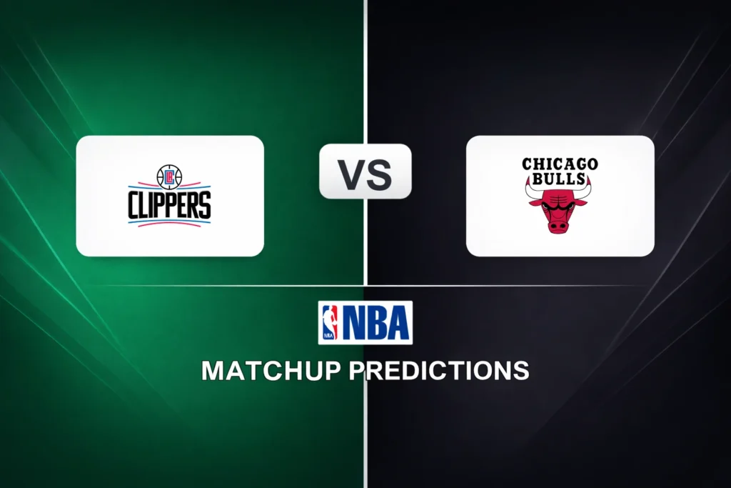 LA Clippers vs Chicago Bulls Prediction - NBA Game Preview, Picks, Player Props & Analysis