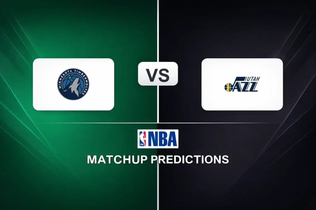 Minnesota Timberwolves vs Utah Jazz Prediction - NBA Game Preview, Picks, Player Props & Analysis