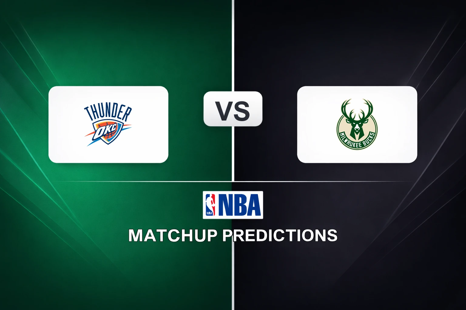 Oklahoma City Thunder vs Milwaukee Bucks Prediction - NBA Game Preview, Picks, Player Props & Analysis