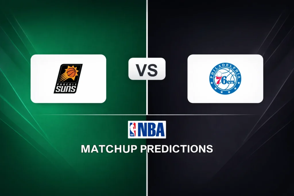 Phoenix Suns vs Philadelphia 76 ers Prediction - NBA Game Preview, Picks, Player Props & Analysis
