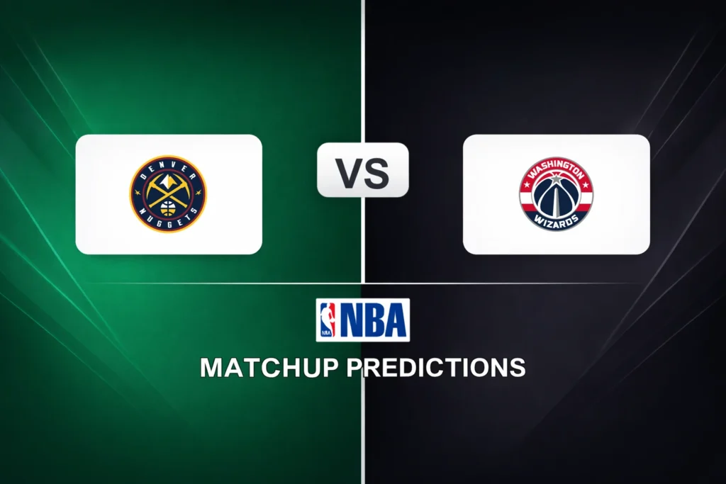 Denver Nuggets vs Washington Wizards Prediction - NBA Game Preview, Picks, Player Props & Analysis