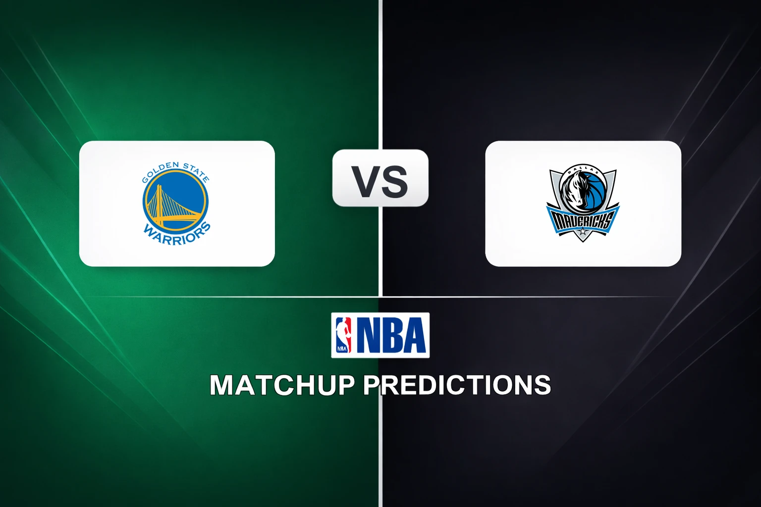 Golden State Warriors vs Dallas Mavericks Prediction - NBA Game Preview, Picks, Player Props & Analysis