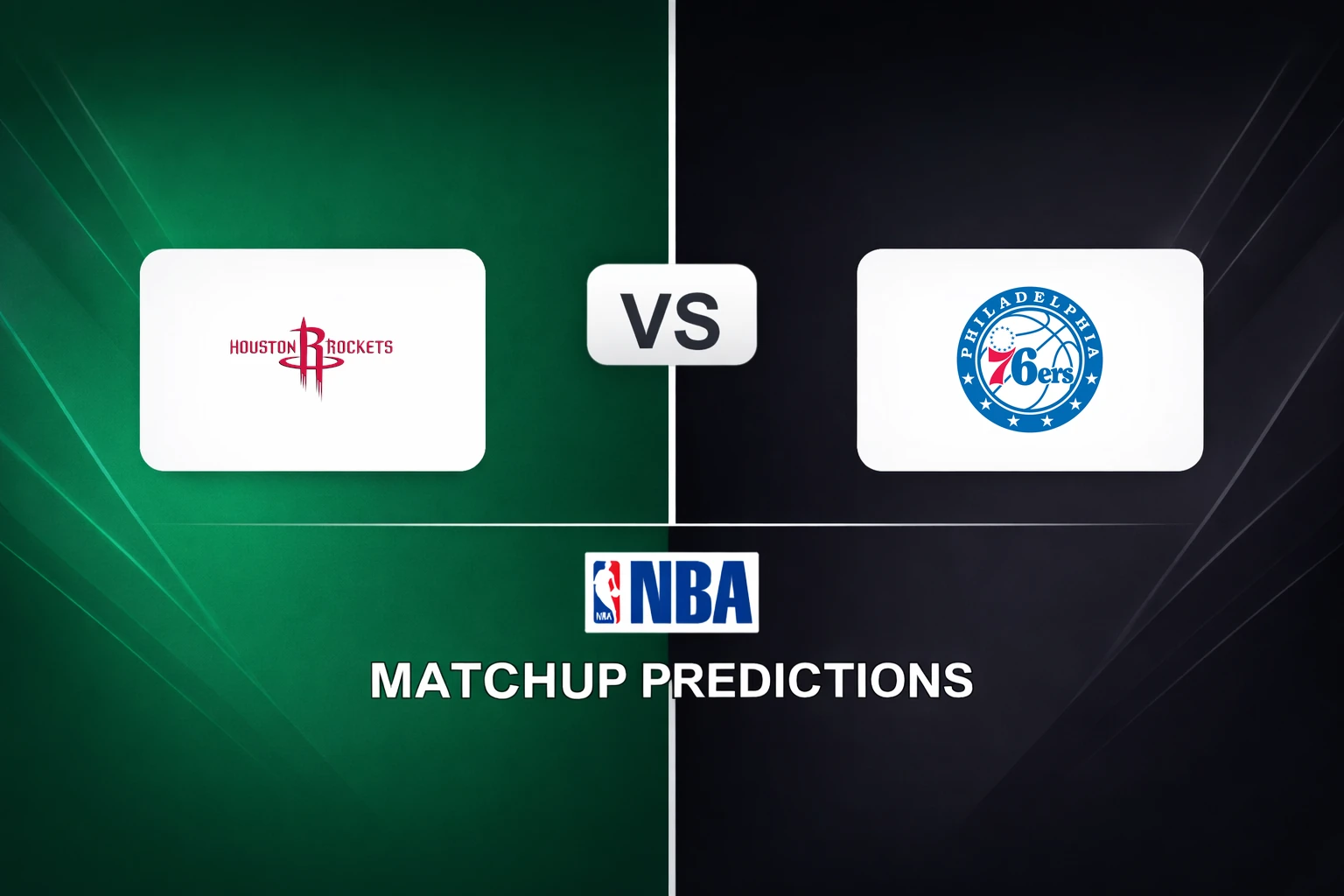 Houston Rockets vs Philadelphia 76 ers Prediction - NBA Game Preview, Picks, Player Props & Analysis