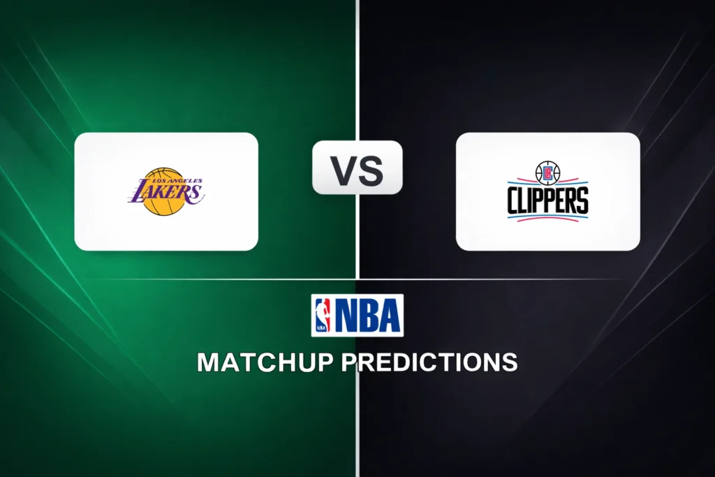 Los Angeles Lakers vs LA Clippers Prediction - NBA Game Preview, Picks, Player Props & Analysis