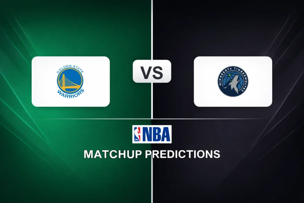 Golden State Warriors vs Minnesota Timberwolves Prediction - NBA Game Preview, Picks, Player Props & Analysis