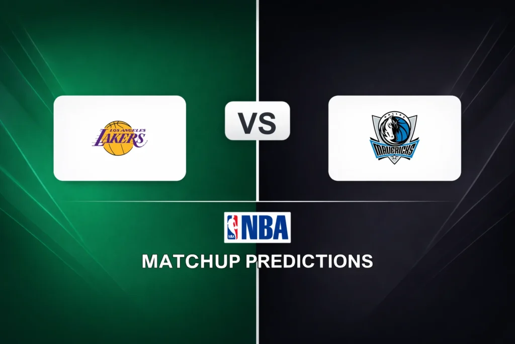 Los Angeles Lakers vs Dallas Mavericks Prediction - NBA Game Preview, Picks, Player Props & Analysis