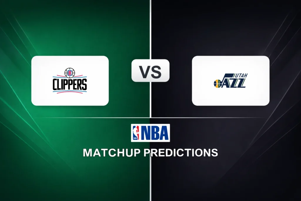 LA Clippers vs Utah Jazz Prediction - NBA Game Preview, Picks, Player Props & Analysis