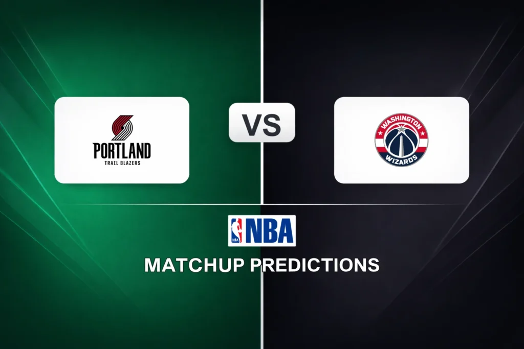 Portland Trail Blazers vs Washington Wizards Prediction - NBA Game Preview, Picks, Player Props & Analysis