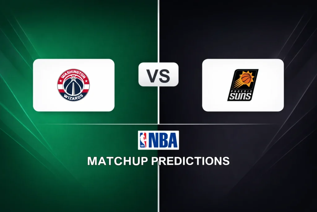 Washington Wizards vs Phoenix Suns Prediction - NBA Game Preview, Picks, Player Props & Analysis