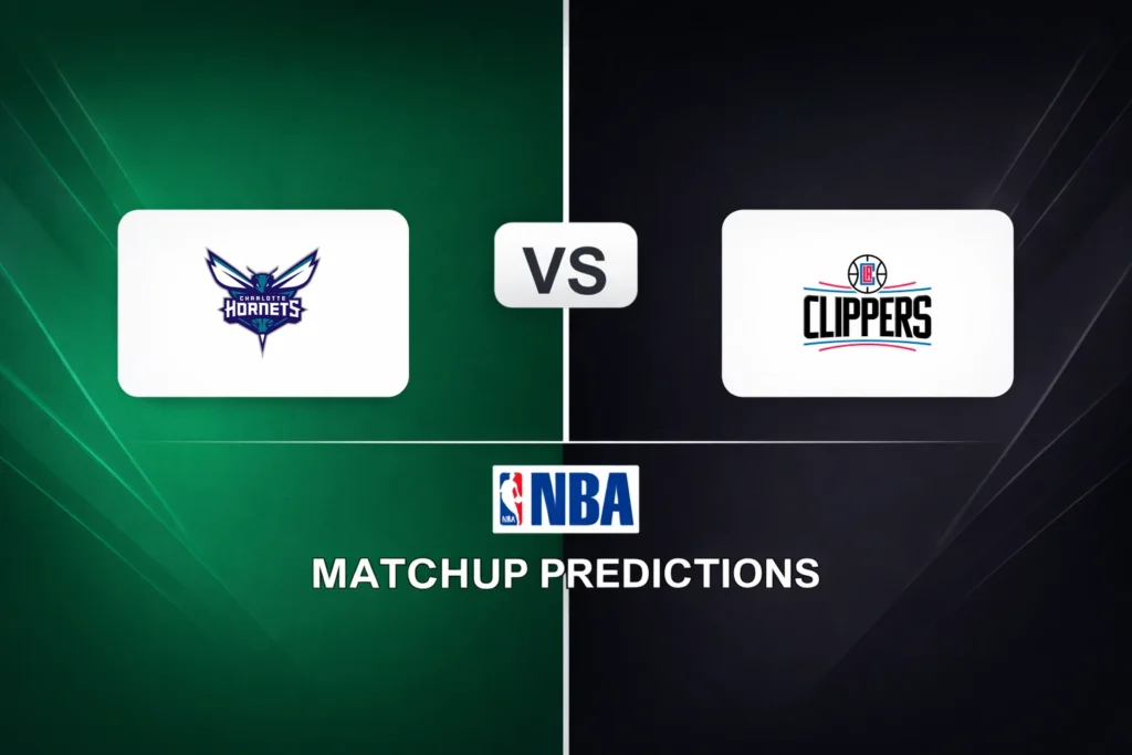 Charlotte Hornets vs LA Clippers Prediction - NBA Game Preview, Picks, Player Props & Analysis