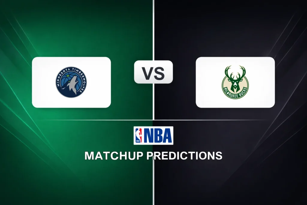 Minnesota Timberwolves vs Milwaukee Bucks Prediction - NBA Game Preview, Picks, Player Props & Analysis