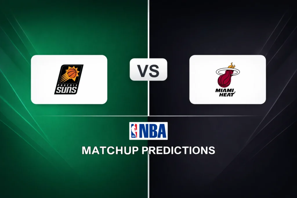 Phoenix Suns vs Miami Heat Prediction - NBA Game Preview, Picks, Player Props & Analysis