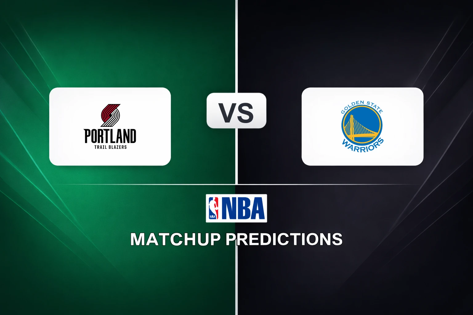 Portland Trail Blazers vs Golden State Warriors Prediction - NBA Game Preview, Picks, Player Props & Analysis